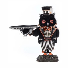 Oscar Macabre Owl Server By: Katherine's Collection *SHIPS WITHIN 10 DAYS* picture