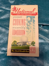 Vintage NY WORLDS FAIR 1939 Brochure NATIONAL PRESSURE COOKER COMPANY  Wisconsin picture