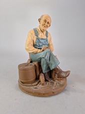 Vintage 1985 Tom Clark Uncle Whit Woodcarver Figurine picture