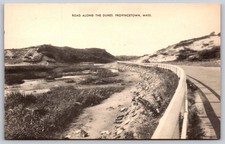 Provincetown Massachusetts Road Along the Dunes Postcard PC243 picture