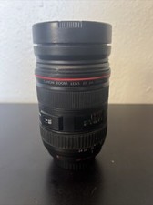 Canon Camera Lens EF 24-70mm UltraSonic Stainless Steel Travel Mug Cup picture