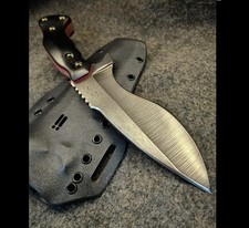 iNTEGRiTY iMPLEMENTS Leonidas Redline MagnaCut HGL-SP Black G10 handmade knife picture