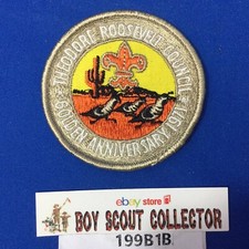 Boy Scout 1971 Theodore Roosevelt Council Golden Anniversary Patch picture