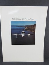 1980 Cessna 421 Golden Eagle Brochure with Photos, Specs & Cockpit Shots picture