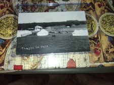 RARE RPPC BASEBALL GAME THAYER COUNTY FAIR NEBRASKA.  PHOTO POSTCARD.   HOME RUN picture