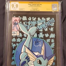 Fame: Satoshi Tajiri #nn CGC 9.9 SS Signed Matt Waite AI Sketch Variant picture