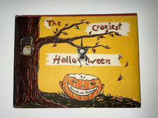 The Craziest Halloween Ursula Von Hippel 1957 Vintage Halloween Book 1st Ed HBDJ picture