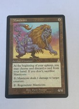 MTG Masticore Urza's Destiny Rare Vintage 1999 Magic The Gathering UDS LP EDH  picture