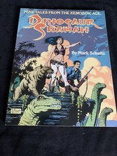 KITCHEN SINK DINOSAUR SHAMAN 1ST PRINT GRAPHIC NOVEL COMIC BOOK BY MARK SHULTZ picture