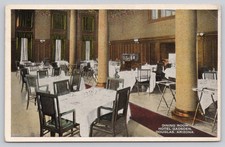 Hotel Gadsden Dining Room Douglas Arizona Postcard c1919-1925 Commercialchrome picture