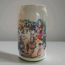 VTG 1991 Hofbrauhaus Oktoberfest Rastal Hohr Grenzhausen Stein Beer Mug RARE  picture