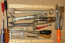 Vintage Forged Steel Wrench 15/16 (Lot of 19 tools) picture