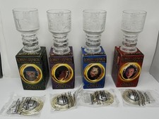 VINTAGE Lord of the Rings Glass Goblet Set Burger King 2001  picture