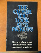 1975 Ford Pickup Sales Catalog picture