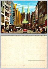 Continental Obernstrasse Dom Bremen Germany Postcard picture