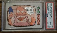 1990 TOPPS SIMPSONS Which One Of You At My Last Donut #65 PSA 10 POP 4 picture
