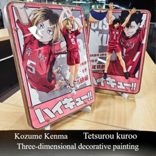 Kozume Kenma & Tetsurou Kuroo Official Garage Kits Cosplay Haikyuu 3-D Decor picture