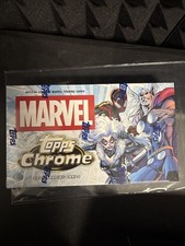 2025 Topps Chrome Marvel Comics Hobby Box SEALED  picture