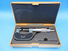 Mitutoyo 0-1 Inch Disc Micrometer Cat#169-103 with Non-Rotating Spindle picture
