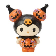 Jim Shore Kuromi in Pumpkin Costume Hello Kitty Friends Figurine 6018538 picture