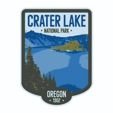 Crater Lake National Park Sticker Oregon National Park Decal  picture