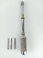 Vintage Stanley Yankee No. 41 10” Push Drill Screwdriver 3 bits picture