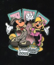 DLR 1950's Dancing Mickey and Minnie Dapper Day 2015 LE Disney Pin 107949 picture