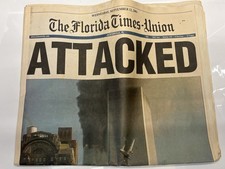 Florida Times Union Attacked 9/11 Sections A-D Original picture
