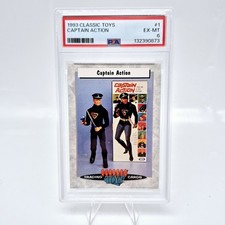 1993 Classic Toys #1 1966 Ideal Captain Action Figure PSA 6 picture