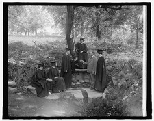 Washington D.C. American University 1916 1917 Graduation Ceremony Graduates picture