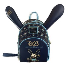 2026 Disney D23 Gold Member Exclusive Loungefly Oswald Backpack + Ears NWT picture