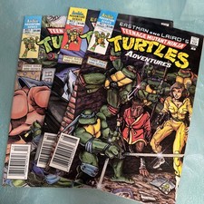 Teenage Mutant Ninja Turtles Adventures 1 2 3 (TMNT) 1988 NEWSSTAND VARIANTS picture