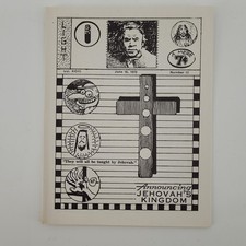 Rare 1972 Announcing Jehovah's Kingdom Underground Mini Comics Comix picture