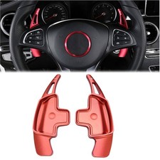 Joygowe Steering Wheel Paddle Shifter Extension Compatible with Mercedes Red picture