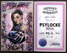 PSYLOCKE #5 2026 Cover B J Scott Campbell SIGNED NM+ picture