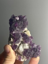 Beautiful Purple Octahedral Fluorite From The De’an Mine picture