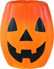 Mr. Halloween 18 in Jack-O-Lantern Candy Bowl with LED Lights, Blow Mold Trick o picture