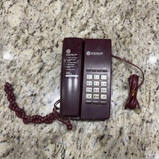 Vintage Southwestern Bell Freedom Phone FC1310 Maroon Good Working Condition picture