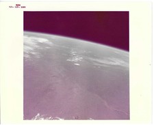Original NASA Skylab 4 Earth Print Type II Red Letter Photo picture