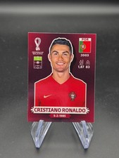 2022 Panini World Cup Cristiano Ronaldo Portugal Oryx Edition Sticker POR18 picture