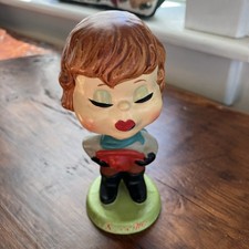 VINTAGE LEGO JAPAN  1960'S KISSING COWGIRL BOBBLEHEAD NODDER picture