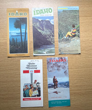 Idaho Official Highway Maps Lot of 5 ~ 1960s/1970s ~ Vintage Nice picture
