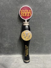 Evolution Craft Brewing Co  ~ EVO Exile Red Beer Tap Handle 14.25” picture