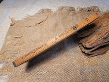 Vintage INTERLOX MASTER RULE No.106 Sliding 72” Ruler  Early Dates & PAT’S PEND. picture