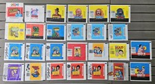 Non-Sport Trading Card Wax Pack Wrapper lot (26) 1970s 1980s Topps Fleer Donruss picture