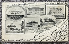1906 Nevada State University Buildings Multi View Postcard Reno NV picture