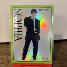 2026 ESCO Hybe x Geffen Katseye Wild Sophia Green Foil #d/75 SP Rare Card #32 picture