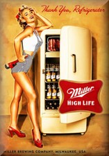 1950s Miller High Life beer 
