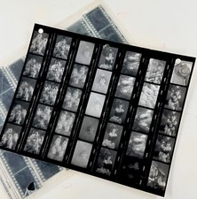 Vintage 1980s 35mm Portrait Contact Sheet & Original Negatives Photo  picture