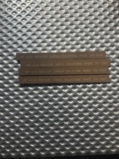 new Old Stock norton India sharpening/machinist stone lot Of 4 picture